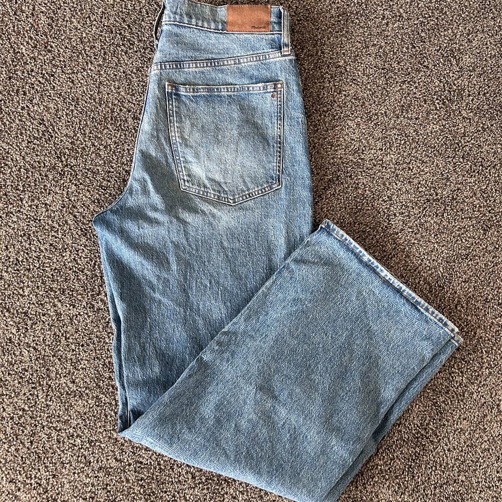 Madewell Wide Leg Jeans Enmore Wash